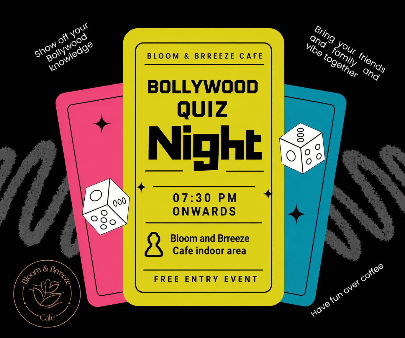 Movie Quiz Night at Bloom & Brreeze